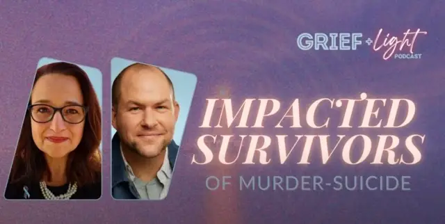 Promo image for Grief + Light podcast